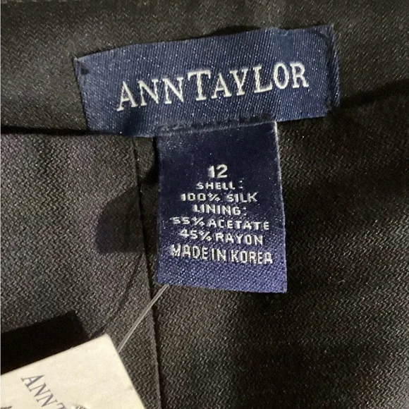 Ann Taylor Black Dress Pants - Picture 3 of 11